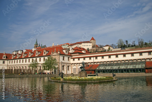 Wallenstein Palace and Wallenstein Garden in Prague, Czech republic © shiler_a