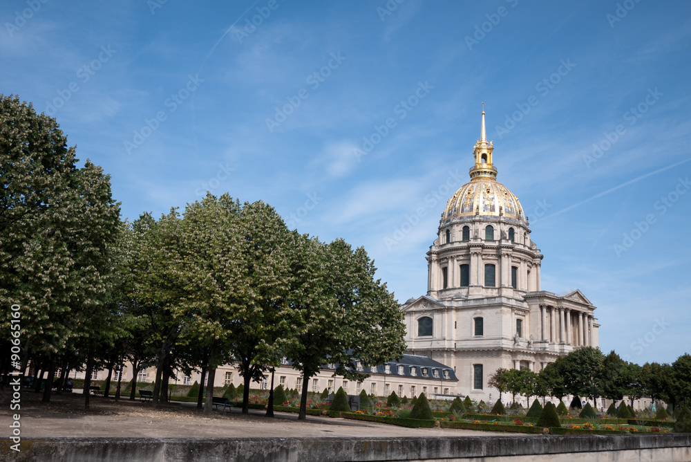 Invalides monument in Paris