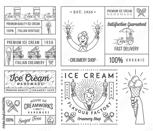 Ice Cream 4 black