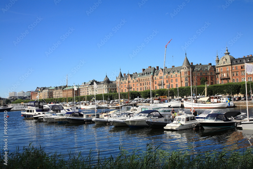 View on Strandvagen,Stockholm