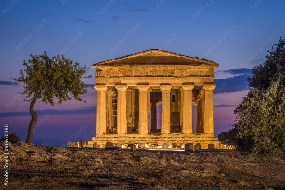Fototapeta premium Temple of Concordia