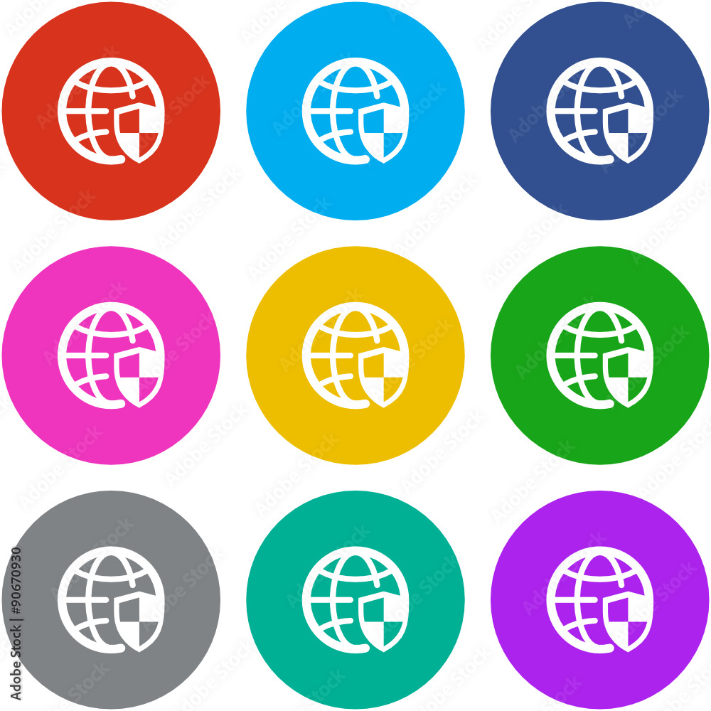 Flat Multicolor App Icon Flat Multicolor App Icon