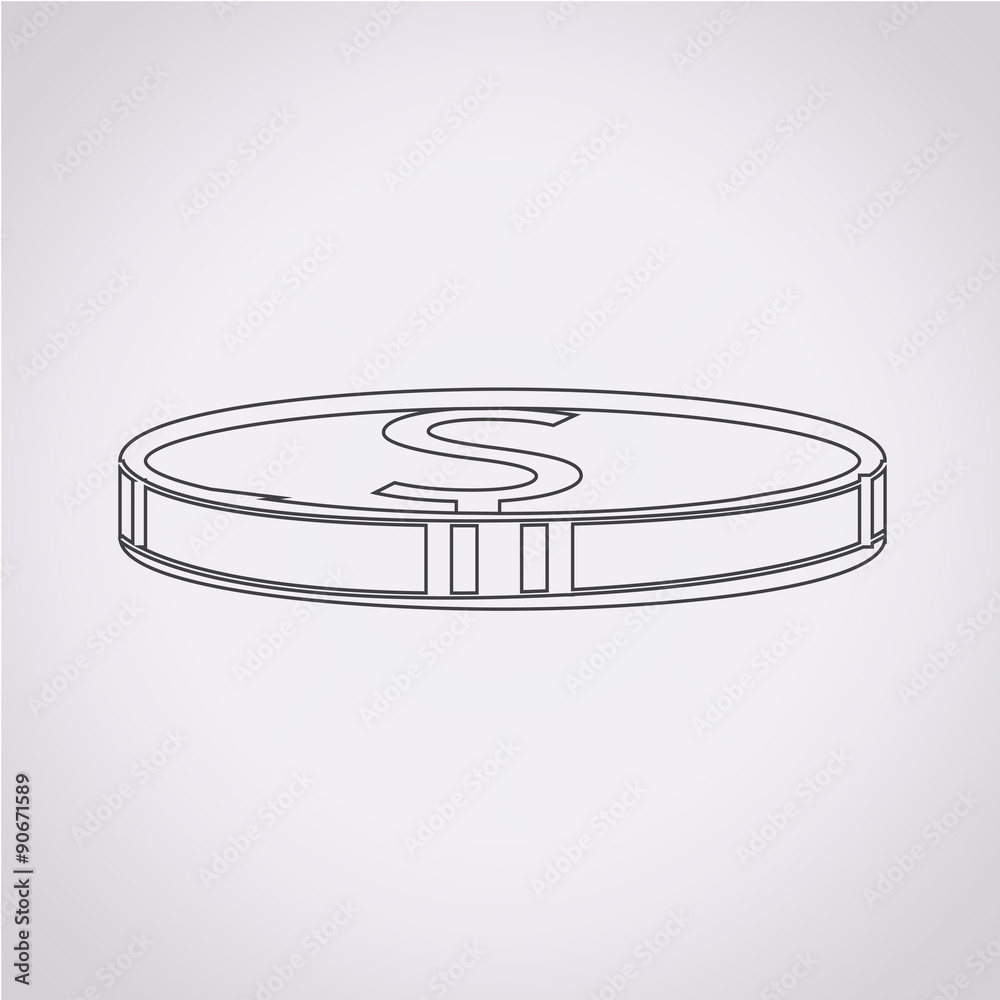 Obraz premium Money icon