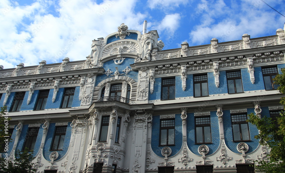 Fototapeta premium Riga, Art Noveau