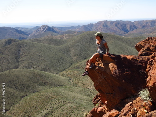 gammon ranges, south australia photo