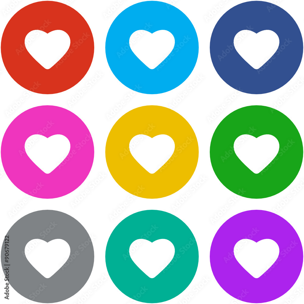 Flat Multicolor App Icon Flat Multicolor App Icon