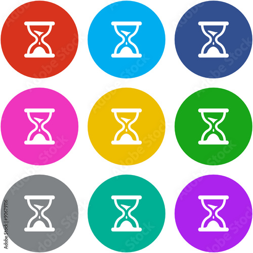 Flat Multicolor App Icon