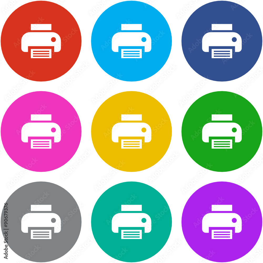 Flat Multicolor App Icon Flat Multicolor App Icon