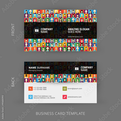Creative and Clean Business Card Template