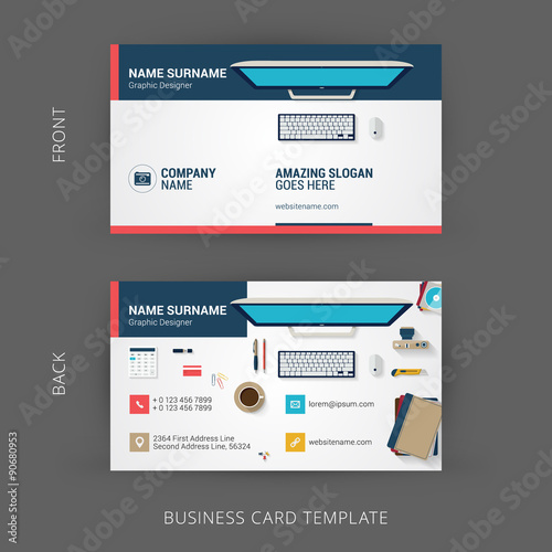 Creative and Clean Business Card Template