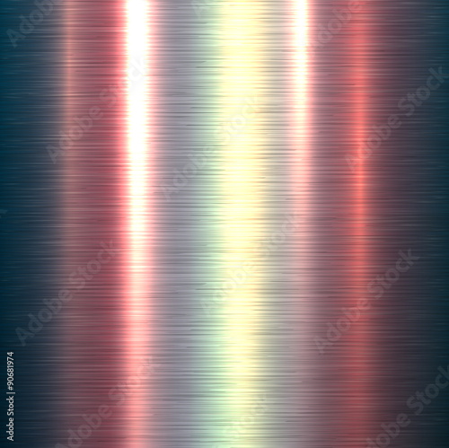 Metal background, polished metallic texture