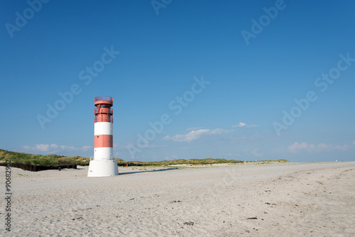 lighthouse at heligoland dune