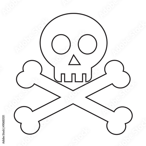 skull bone icon