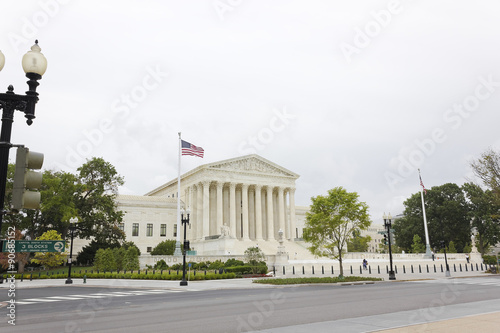 View of the U.S Supreme Court, Capitol Hill, Washington DC