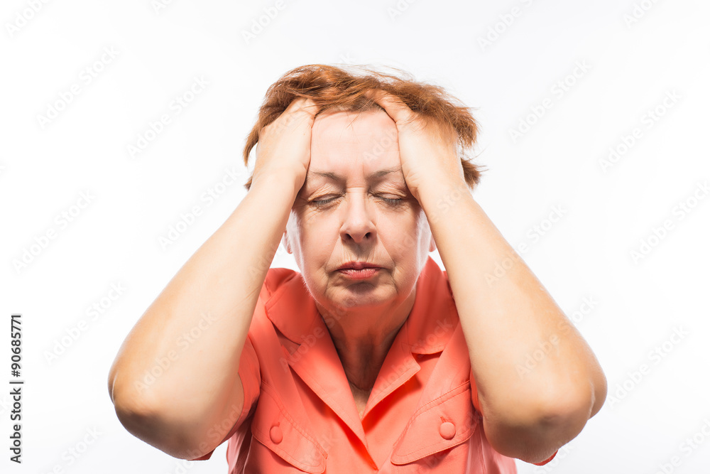 old woman depression old woman depression