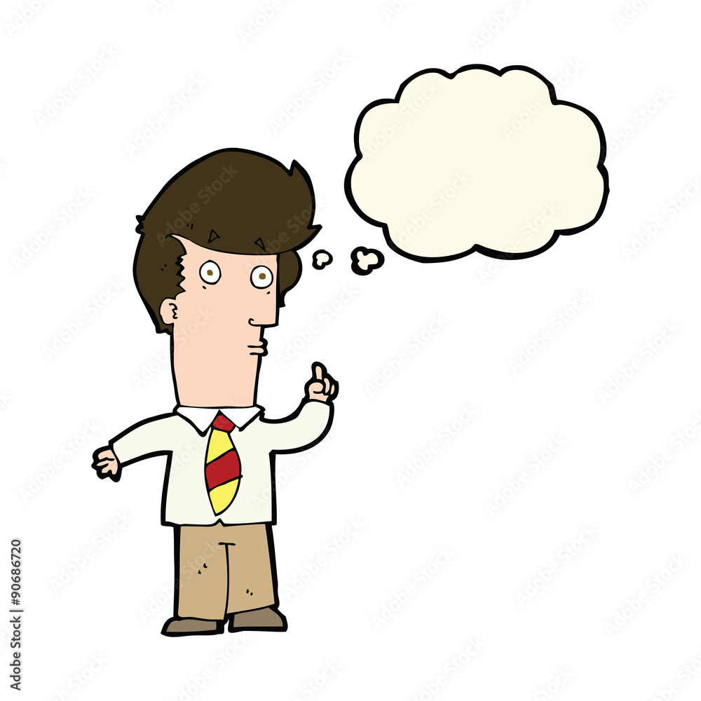 cartoon man with question with thought bubble cartoon man with question with thought bubble