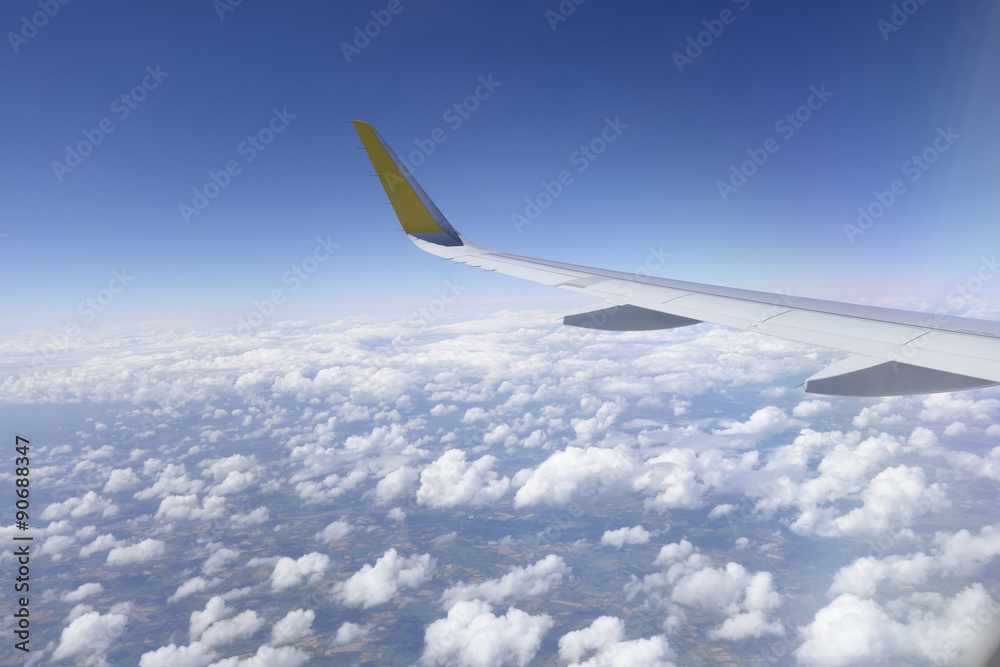 Wing of an airplane Wing of an airplane