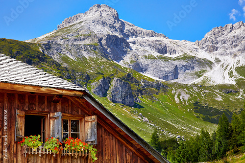 Mosermandl in austrian alps