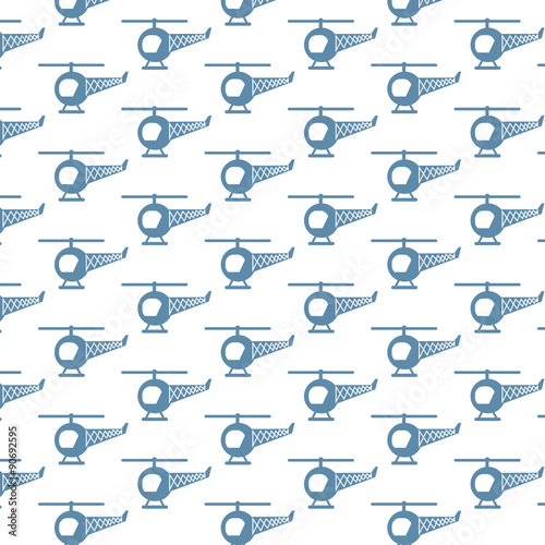 Helicopter pattern background