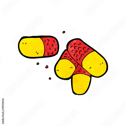 cartoon painkillers