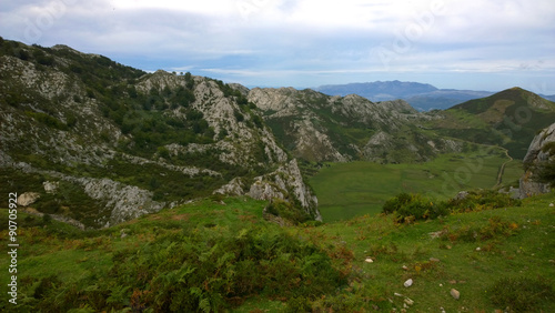 Picos de Europa National Park in Asturias, Spain