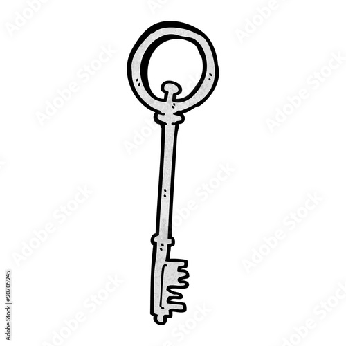 cartoon key