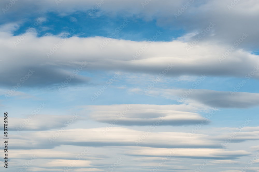 Clouds in the sky