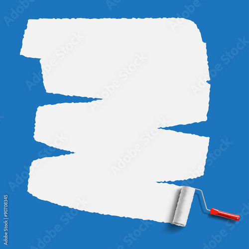 roller brush background