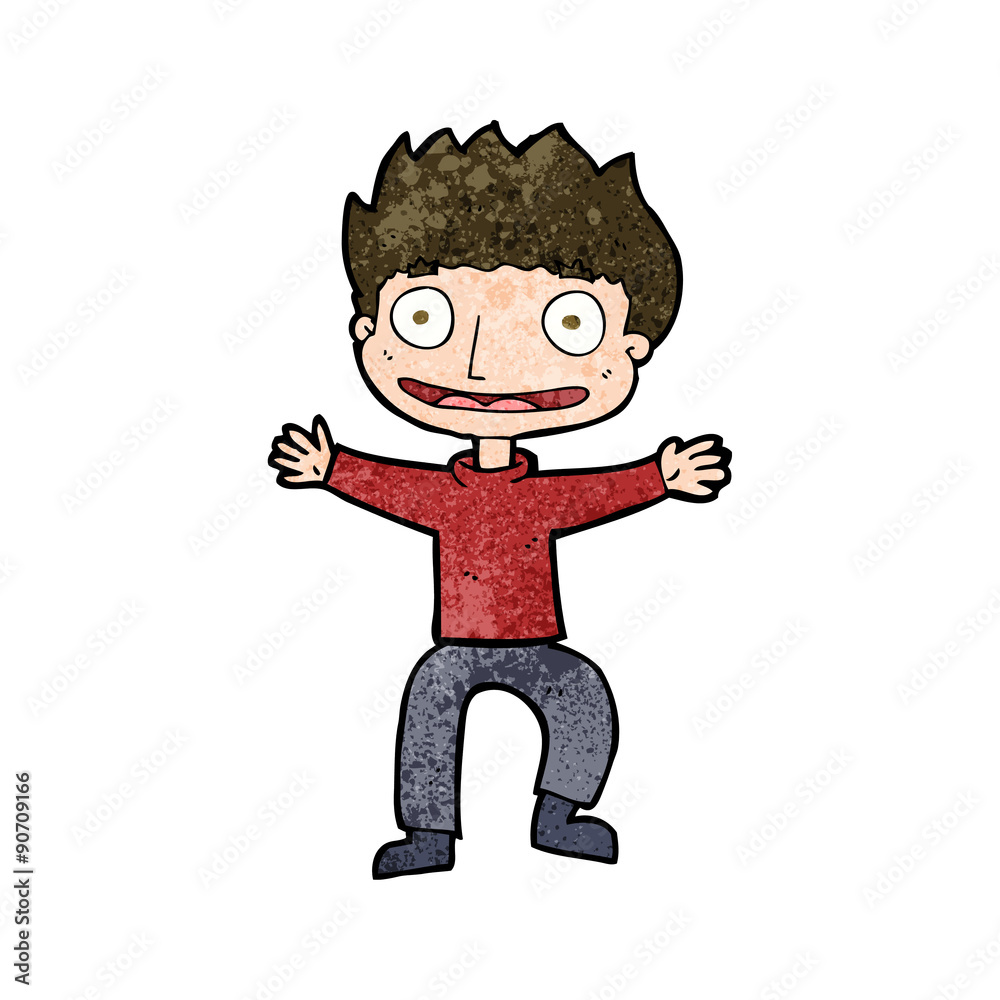 cartoon grinning boy cartoon grinning boy