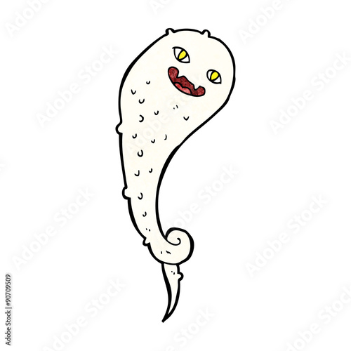 cartoon spooky ghost