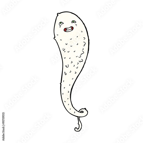 cartoon spooky ghost
