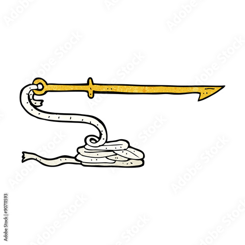 cartoon harpoon