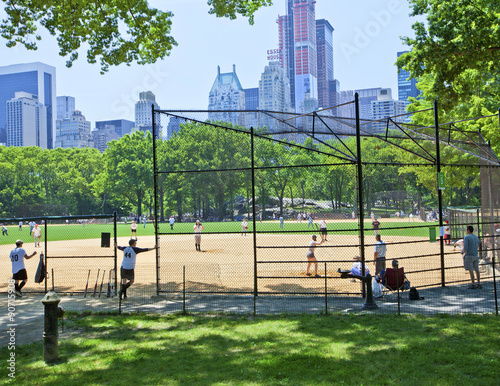 Photography Central Park Baseball