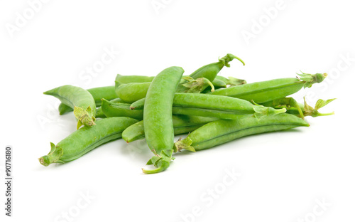 freshly green peas
