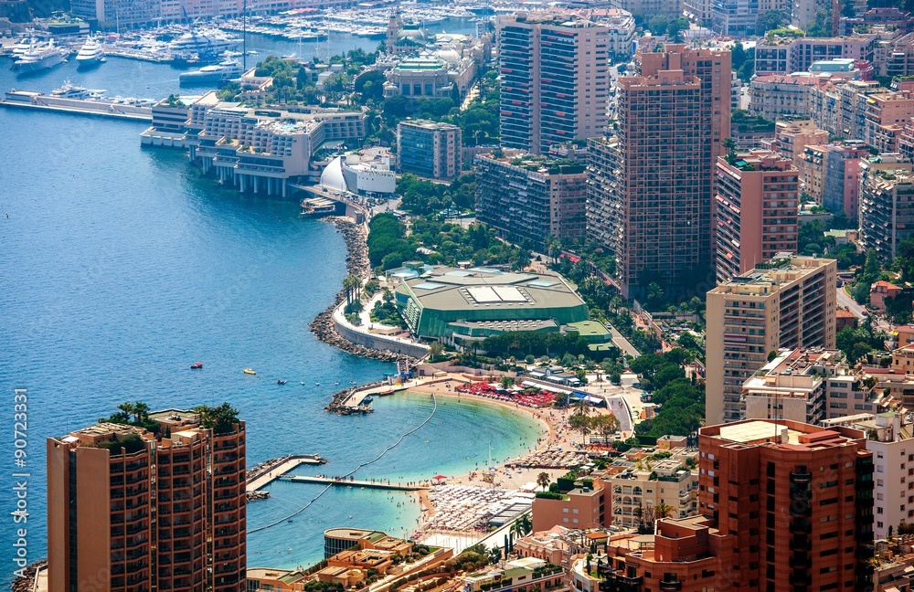 Monte Carlo Aerial View