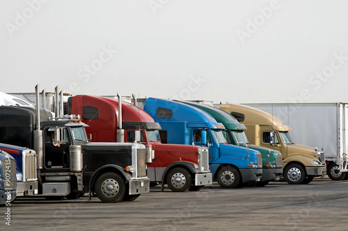 Semi Trucks © kpeggphoto