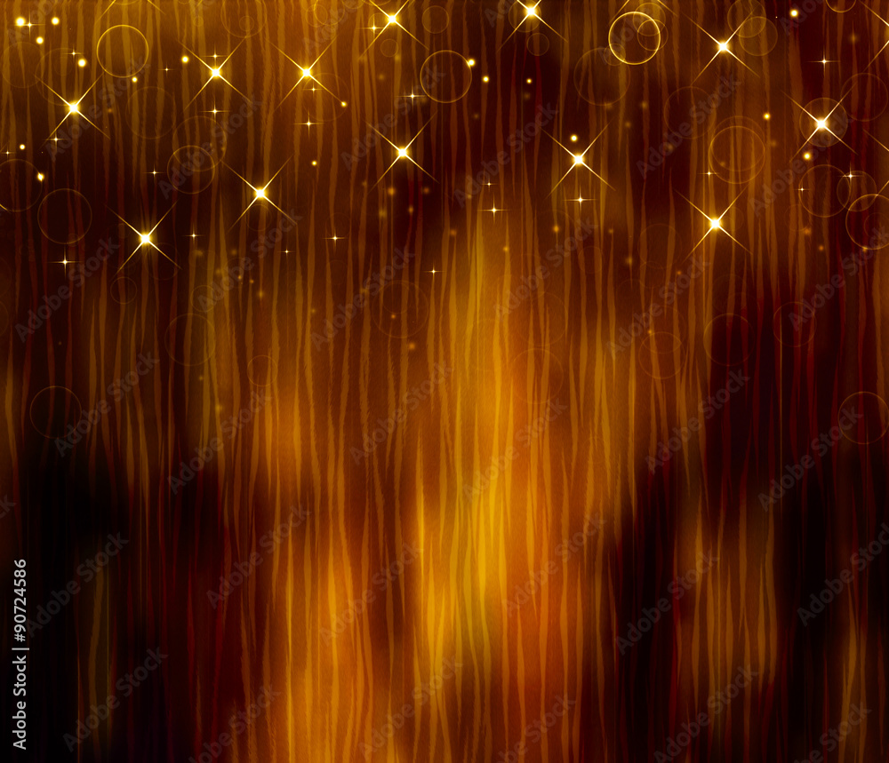 golden Abstract holiday background