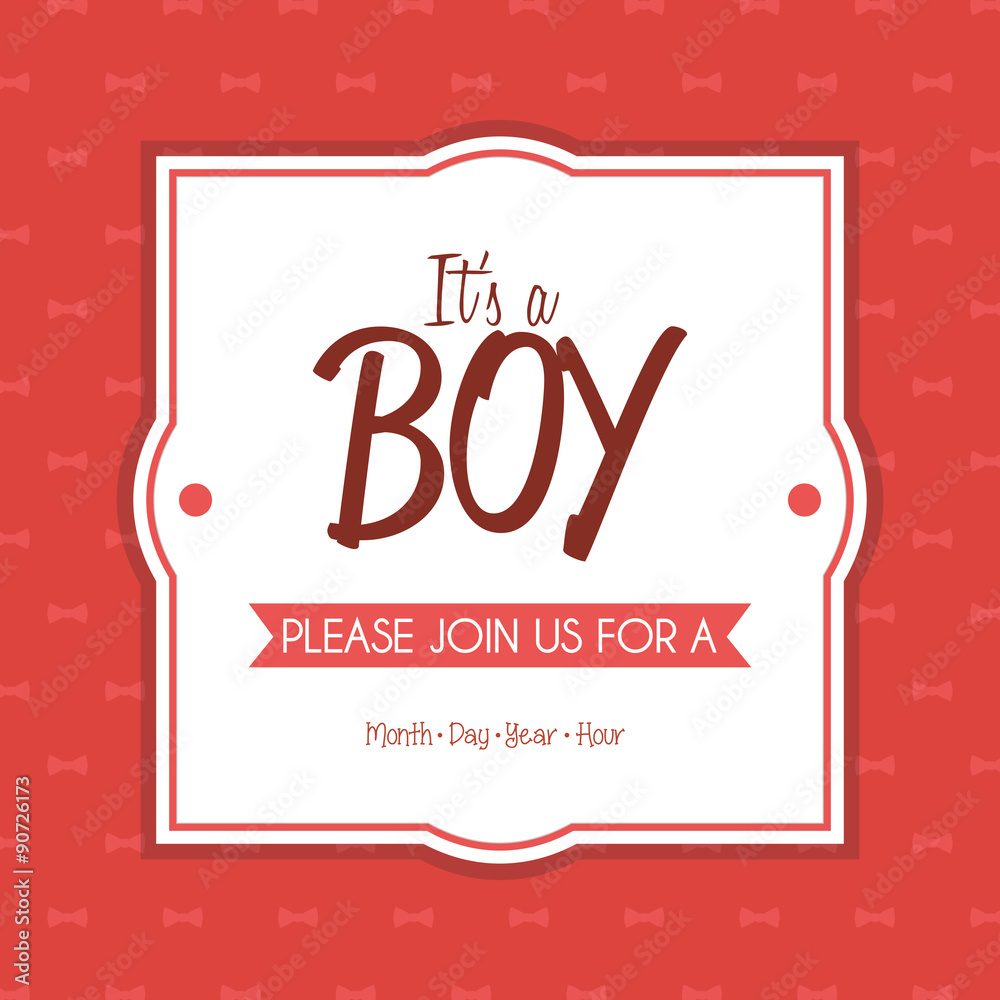 Obraz premium Baby shower