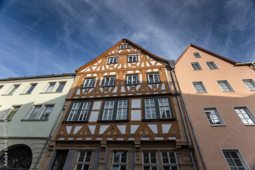 historic buildings at aschaffenburg germany