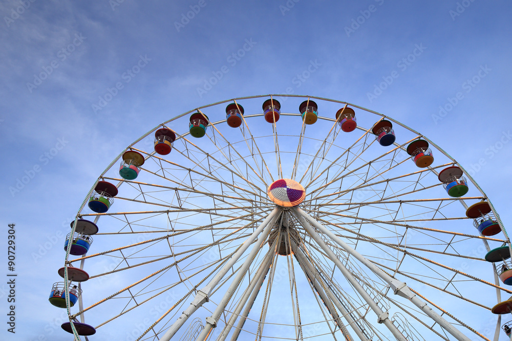 Ferris Wheel at amusement park