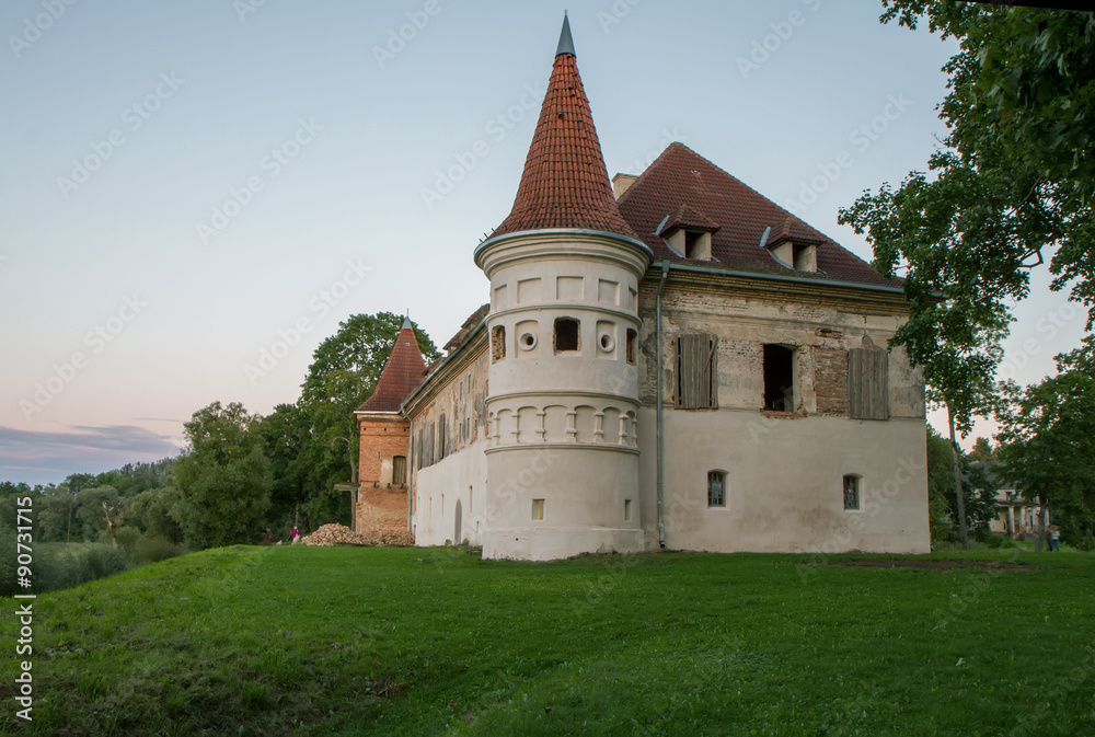 manor house with a tower manor house with a tower