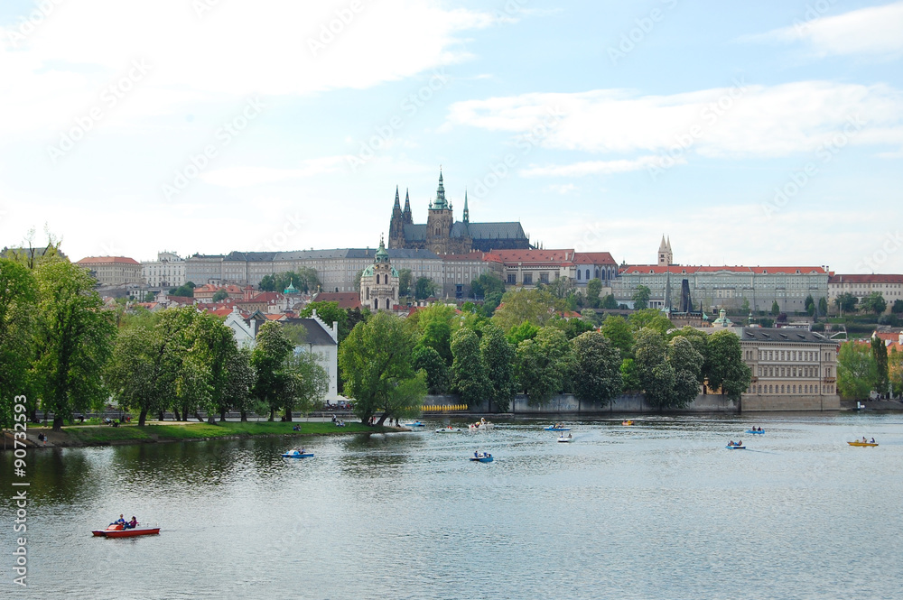 Fototapeta premium Praga. Republika Czeska. Stare miasto, gród