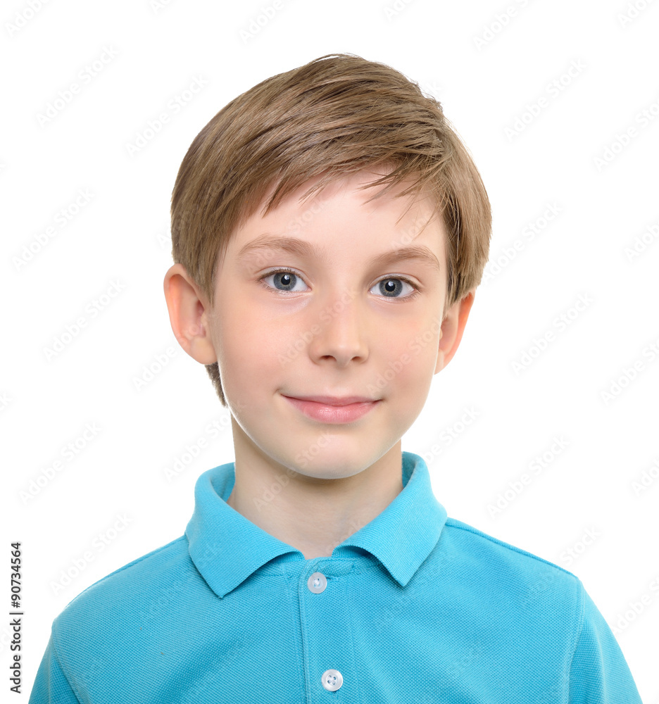 Photo of young happy boy looking at camera. Photo of young happy boy looking at camera.