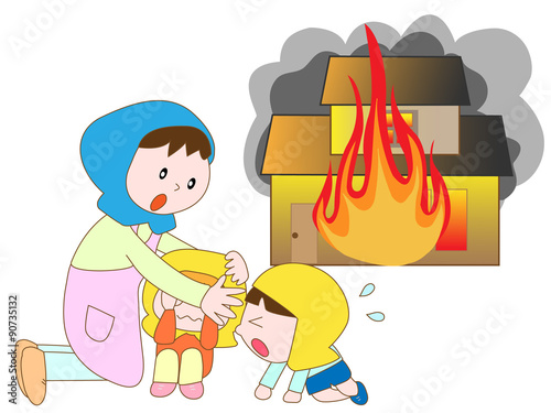 住宅の火災