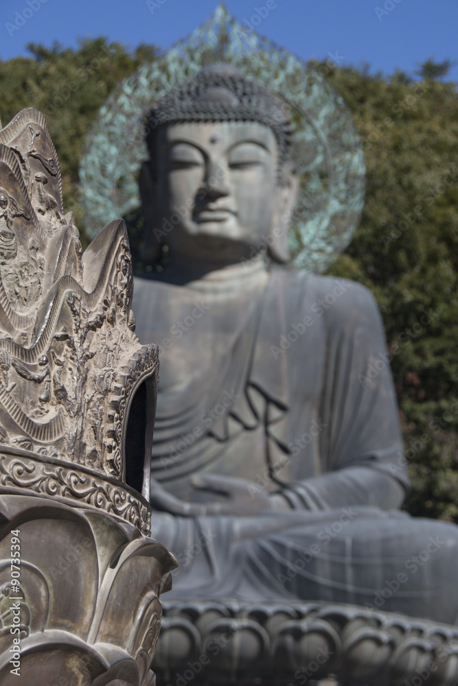Statue of Buddha in Seoraksan National Park