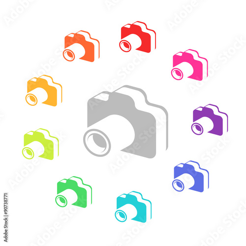 Set of Digital Photo Cameras