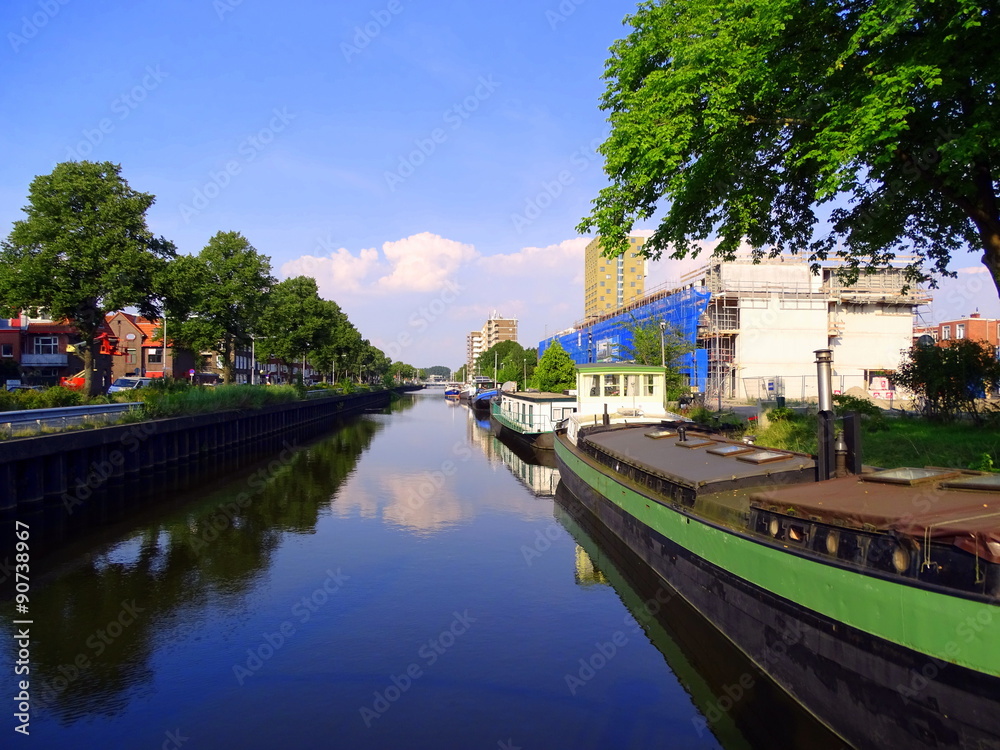 Hausboote in Groningen