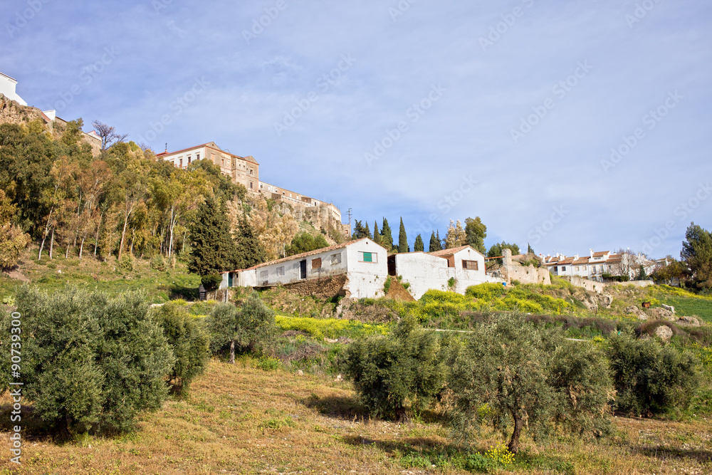 City of Ronda and Andalusia Countryside