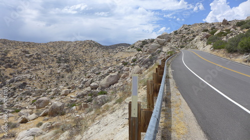 Straße durch Anza Borrego