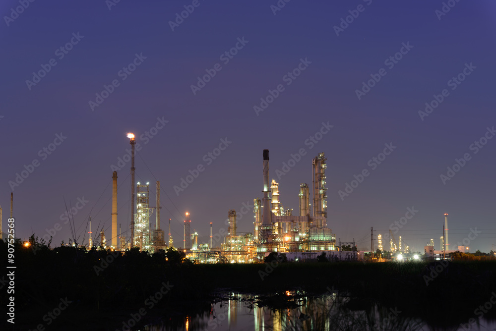 petrochemical plant